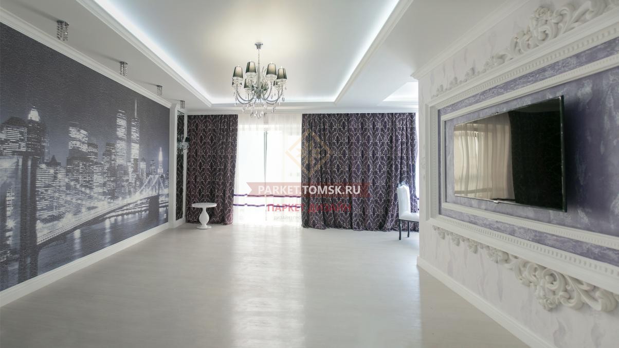 ПВХ-плитка, мармолеум Wonderful Vinyl Floor Дуб Беленый